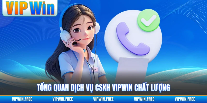 Tổng quan dịch vụ CSKH VIPWIN chất lượng